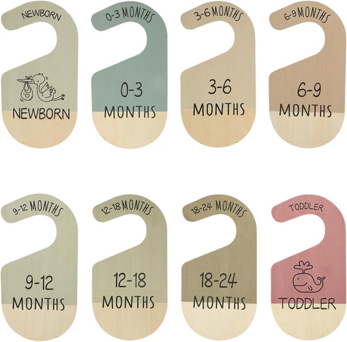 Elook 8pcs baby wardrobe - elook,