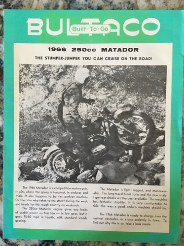 1966 bultaco 250 - bultaco, cc