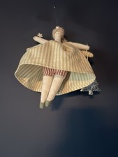 Susie Watson Christmas Fairy with silver Christmas tree ~ Removable Wings