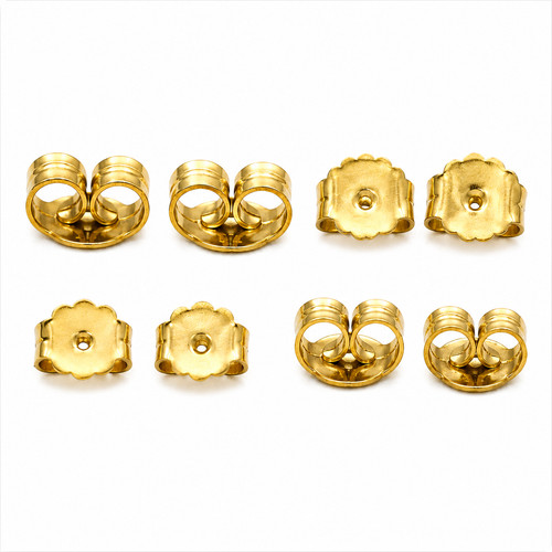 9ct gold butterfly - 9ct, earring