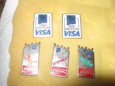 5 RARE OLD WINTER OLYMPIC