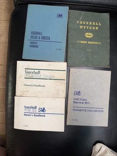 Mixture vauxhall manuals - mixture,