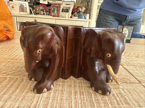 Vintage wooden wood - 2, carved