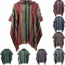 HIPPIE HOODIE PONCHO LONG