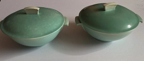 Poole pottery green - pottery,