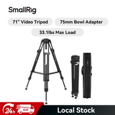SmallRig FreeBlazer Heavy-Duty Aluminum Alloy Tripod, 71" Video Tripod for DSLR