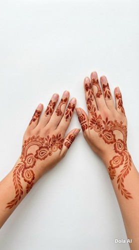 Henna tattoo mehndi stencils - mehndi,