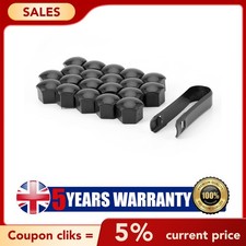 Wheel Lug Nut Bolt Center Cover Caps For Audi 20PCS Gearzaar UNIVERSAL SET NEW
