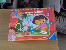 ravensburger DORA THE EXPLORER SHAPED GIANT FLOOR PUZZLE 26 PIECES complete