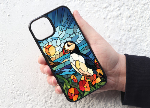 Cute puffin bird animal - bird,