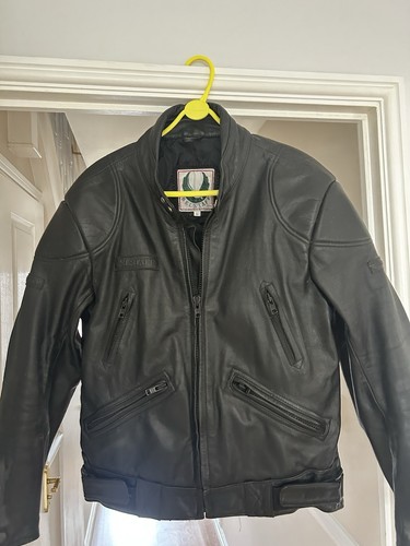 Leather vintage motorcycle - vintage,