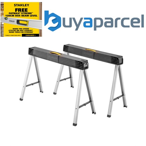 Stanley folding saw horse pair - folding,