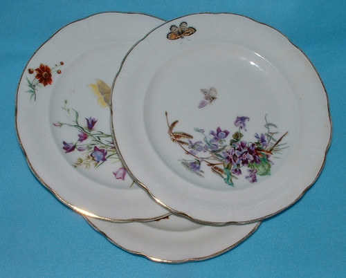Kpm flowers butterflies - &,