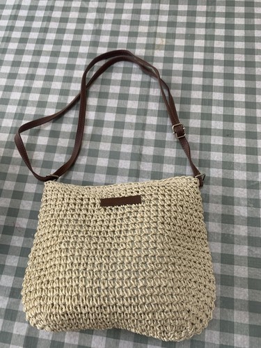 Beige rattan woven - rattan,