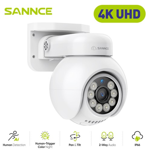 Sannce 8mp two way audio - 8mp,