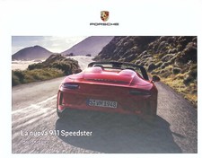 EG7005 Catalog Brochure Brochure Porsche 911 Speedster Italian Italiano