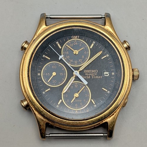Vintage seiko 5t52 - vintage, world