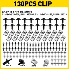130PCS Car Screw Body Fender