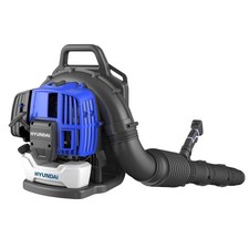 Petrol Backpack Leaf Blower, 170mph, 52cc 2 Stroke Engine With Support Harnes...