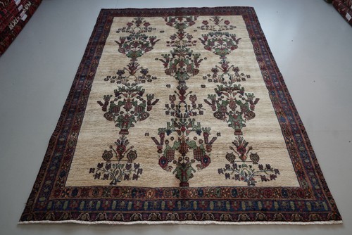 Vintage handmade wool oriental - handmade,