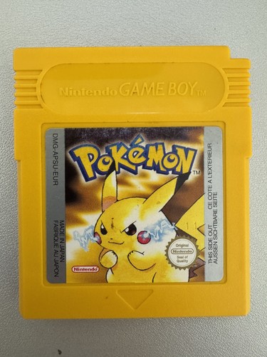 Genuine pokemon yellow - pokemon,