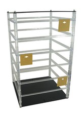 43cm Tall Clear Rotating