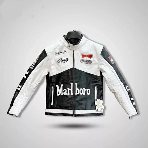 Marlboro racing leather jacket - racing,