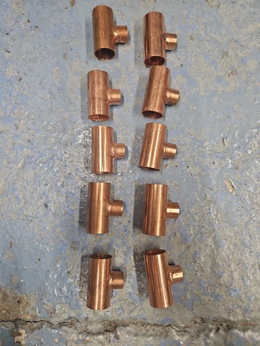 22mm 15mm - x, branch