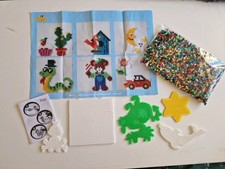 Hama Bead Multi Colour Set Bundle With Peg Boards.