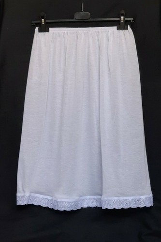 White cotton rich petticoat - cotton,