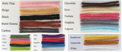 Latch hook yarn - yarn, by