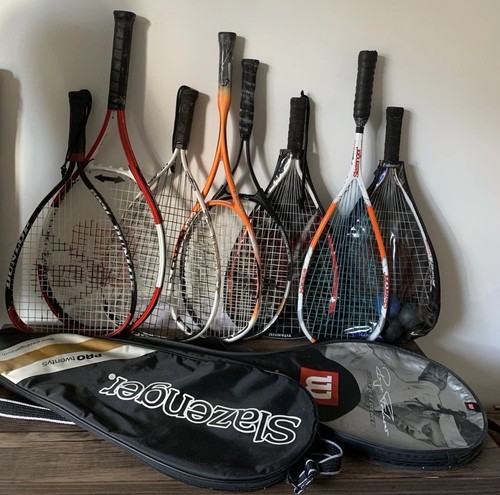 Job lot racket - lot, tennis