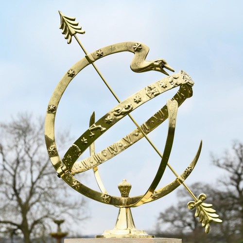 51cm polished brass serpent - 51cm,