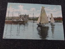 Lowestoft Yacht basin Postcard
