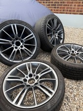 GENUINE BMW 193M Alloy Wheels 18" E90 E91 E92 E93 E46 F20 F22 GREY