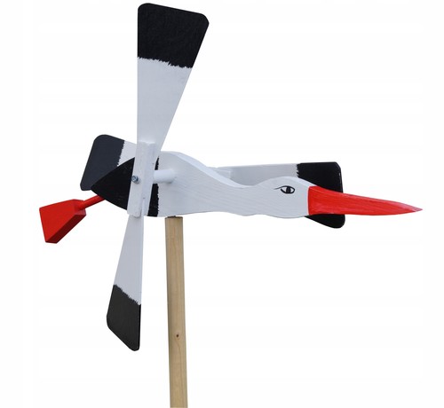 Wooden garden windmill - wooden,
