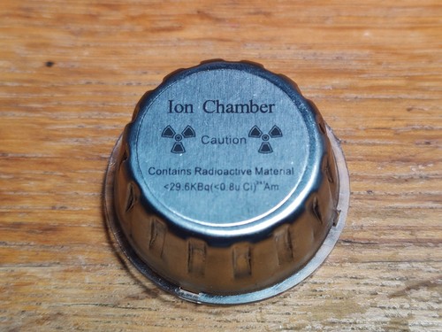 Ionization smoke detector - ionization,
