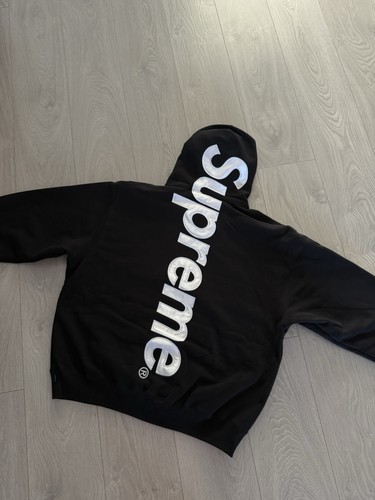 Supreme satin applique - satin, hoodie