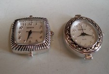 WOMEN'S SET OF 2 SILVER FINISH