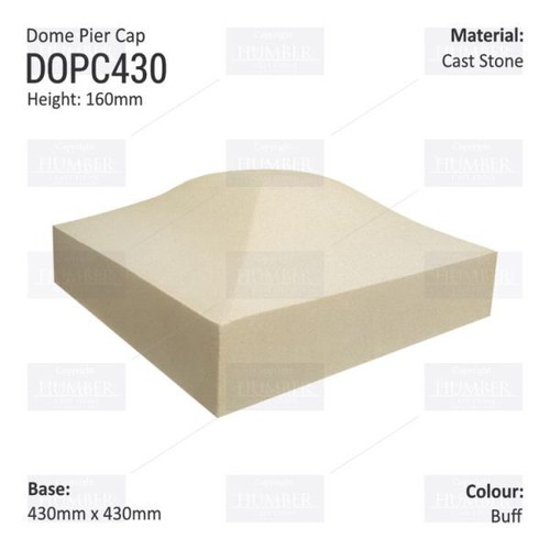 Cast stone dome - cast, wall