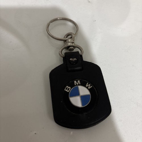 Bmw luxury leather keychain - bmw,