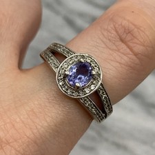 925 Sterling Silver Tanzanite