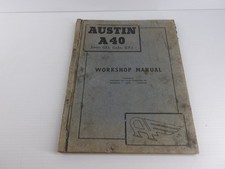 Austin A40 Workshop Manual