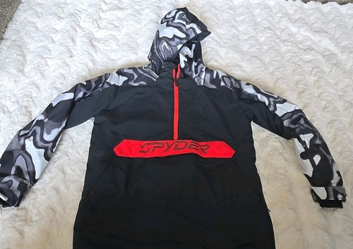 Spyder ski jacket - spyder, black