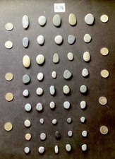 45 Small Grey Painting Rocks