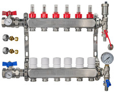 6 Port UFH Underfloor Heating