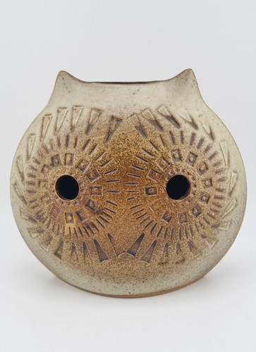 Broadstairs pottery owl money - pottery,