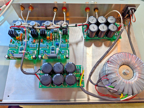 Stereo amplifier based x - amplifier,