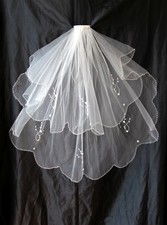 2 TIER IVORY BRIDAL WEDDING