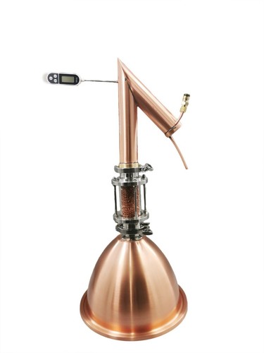 Alembic pot still - pot, dome